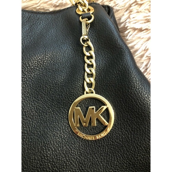 Michael Kors Genuine Leather Shoulder Bag Purse - Picture 3 of 4